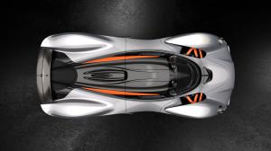 Aston Martin Valkyrie AMR Track Performance Pack Ethanol Silver by Q 2019 года 
